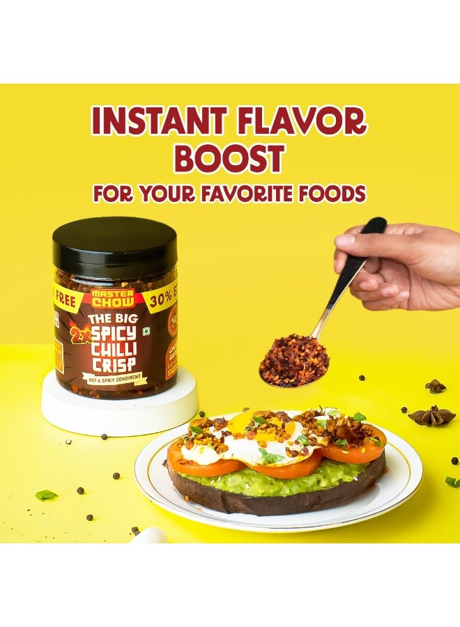 MASTER CHOW Big 2X Chilli Garlic Crisp 450g - Image 3